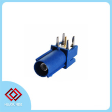 High frequency RF coaxial wire end connectors